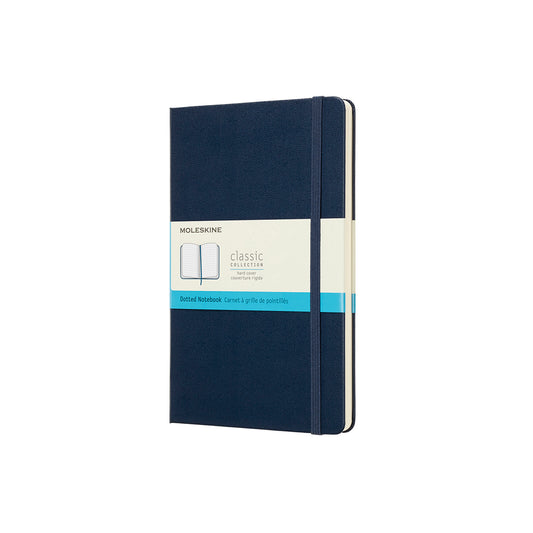 Moleskine Classic Hard Cover - Large - Sapphire Blue - Dot Grid