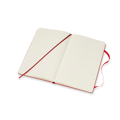 Moleskine Classic Hard Cover - Large - Scarlet Red - Dot Grid